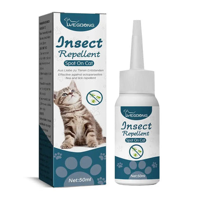 1/3/5/10PCS Pet Flea Killer Drops anti Fleas Cats Ticks Lice Mite Removal Relieve Itching Dogs Ringworm Treatment Pet Insect Rem