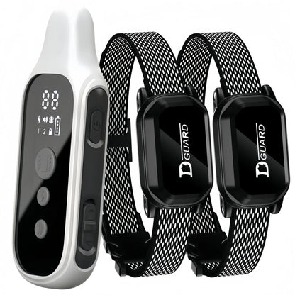 800M Digital Dog Training Collar Waterproof Rechargeable Remote Control Pet with LCD Display for All Size Shock Vibration Sound